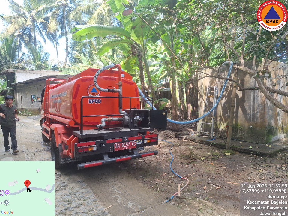 Kekeringan Menyebabkan Kekurangan Air Bersih di Dusun Tepus, Desa Somorejo
